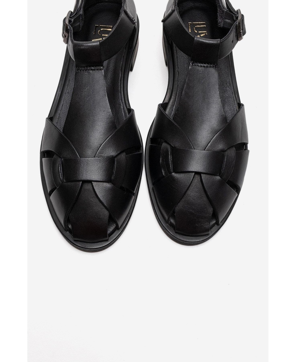 Forever & Always Shoes Women's Dexara Leather Sandal