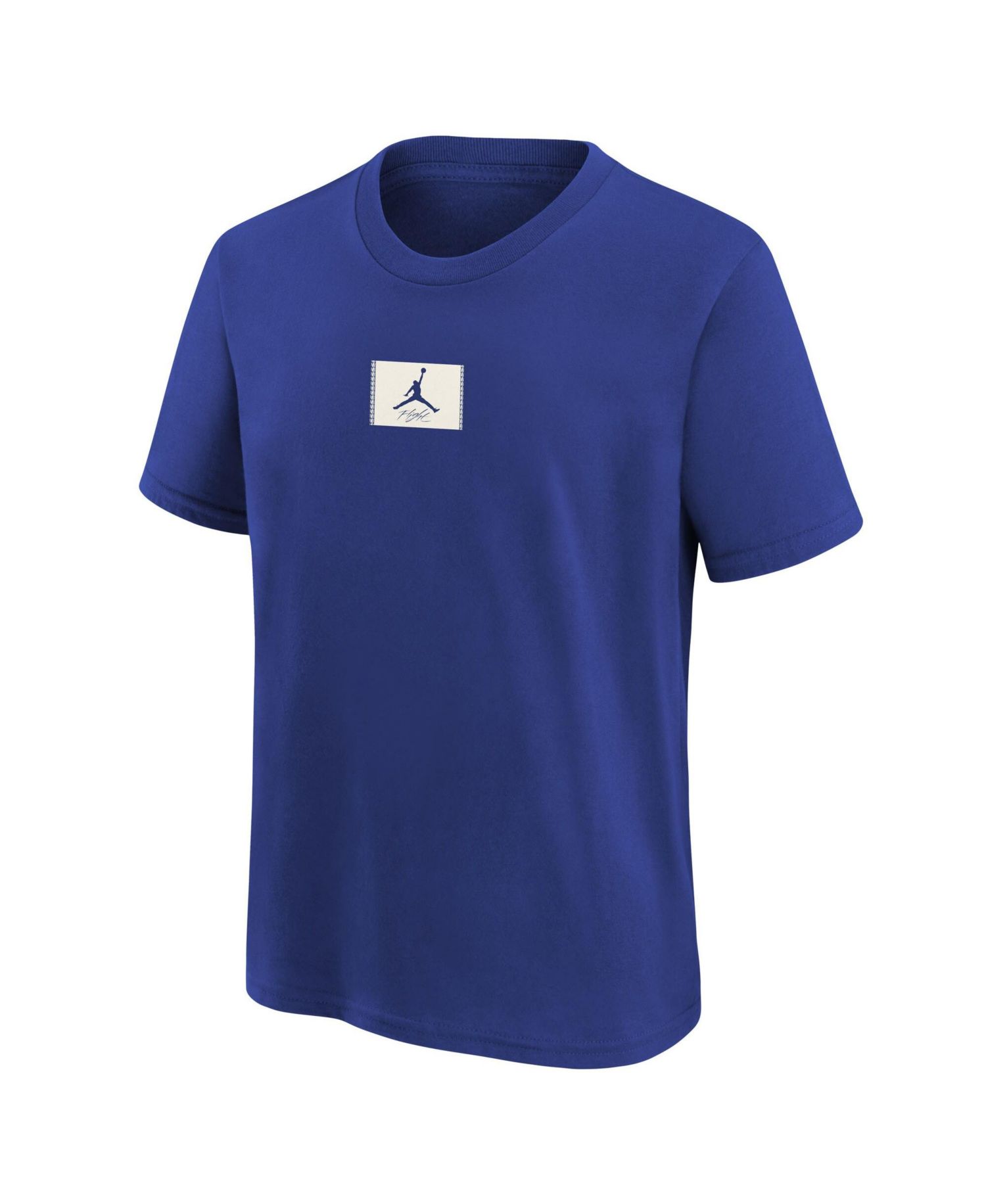 Big Boys and Girls Royal New York Knicks Courtside Statement 85 T-Shirt