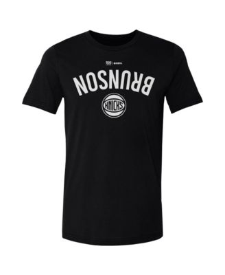 Men's Jalen Brunson Black New York Knicks Invert T-Shirt