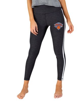 Women's Charcoal New York Knicks Centerline Knit Leggings
