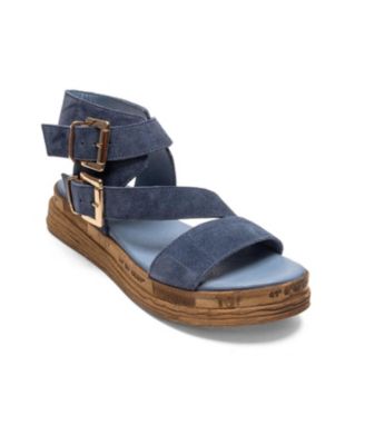 Women's Lorentis Leather Double Buckle Sandal