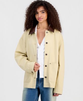 Juniors' Twill Barn Jacket