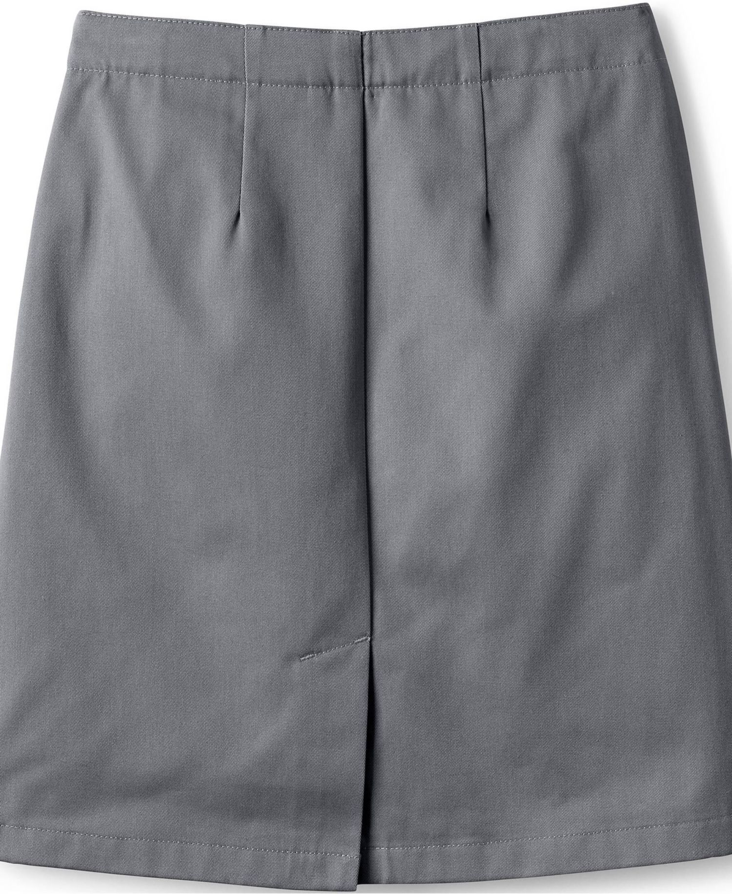 Plus Size Blend Chino Skort Top of Knee