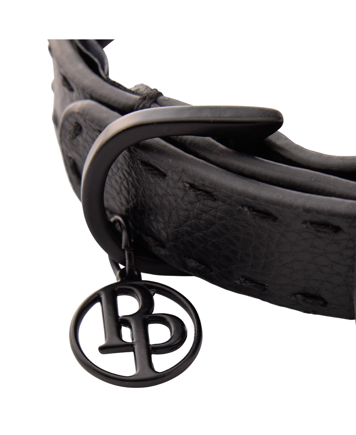 Pet Passion Rein The Saddle Stitch Faux Leather Collar