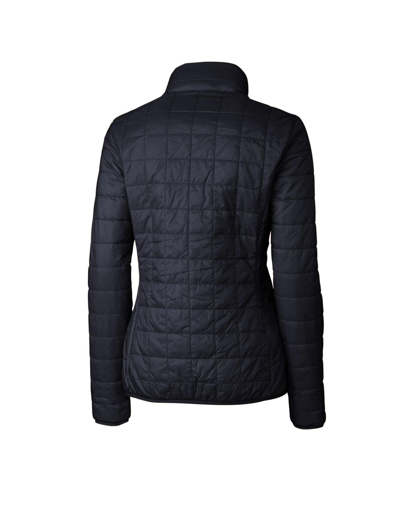 Женская куртка Cutter & Buck Navy/Royal New York Yankees Rainier PrimaLoft Eco Insulated Full-Zip Puffer — фото 3