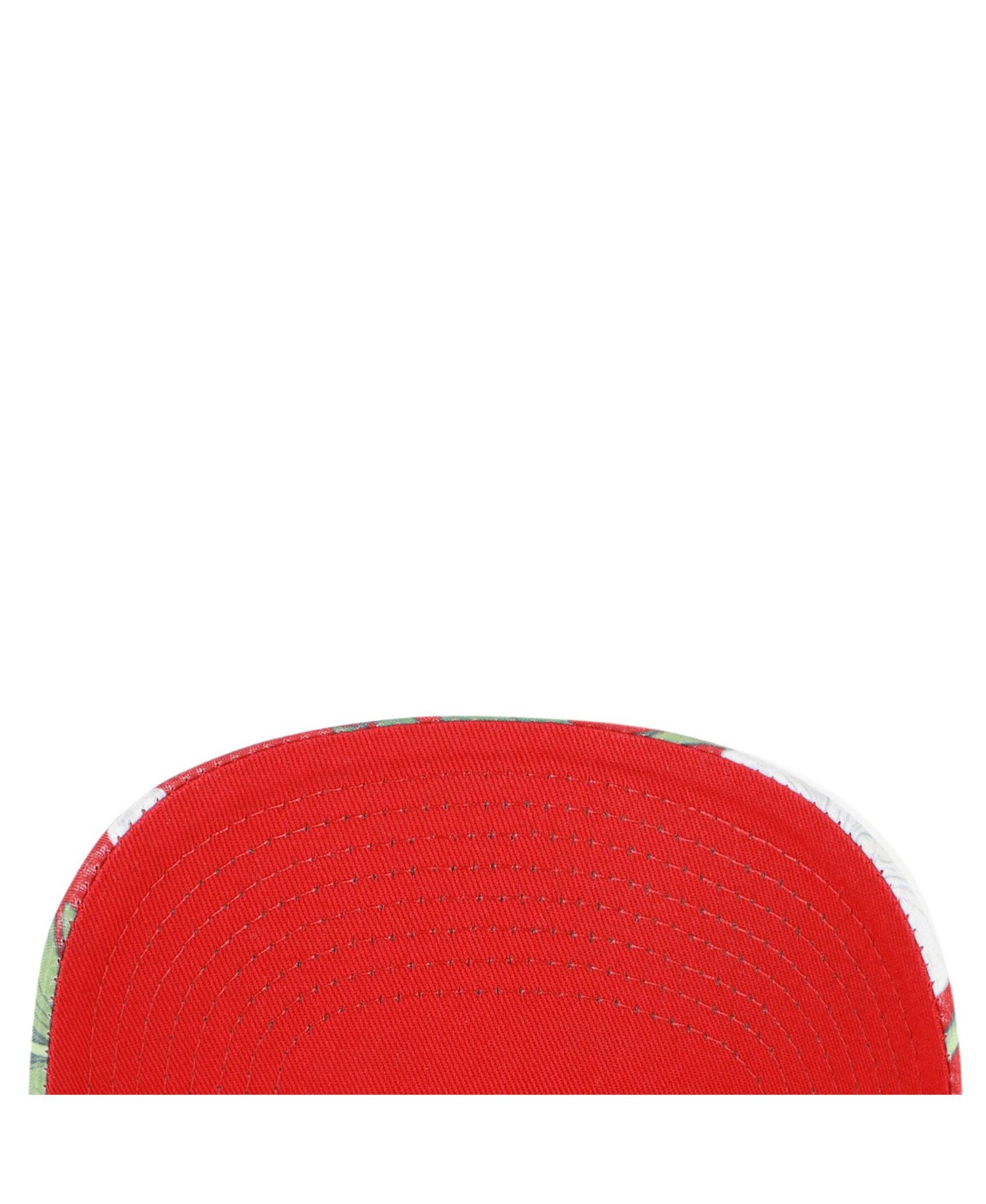 Men's Red/White Chicago Blackhawks Beach Side Adjustable Trucker Hat