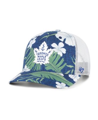 Men's Navy/White Toronto Maple Leaf Beach Side Adjustable Trucker Hat