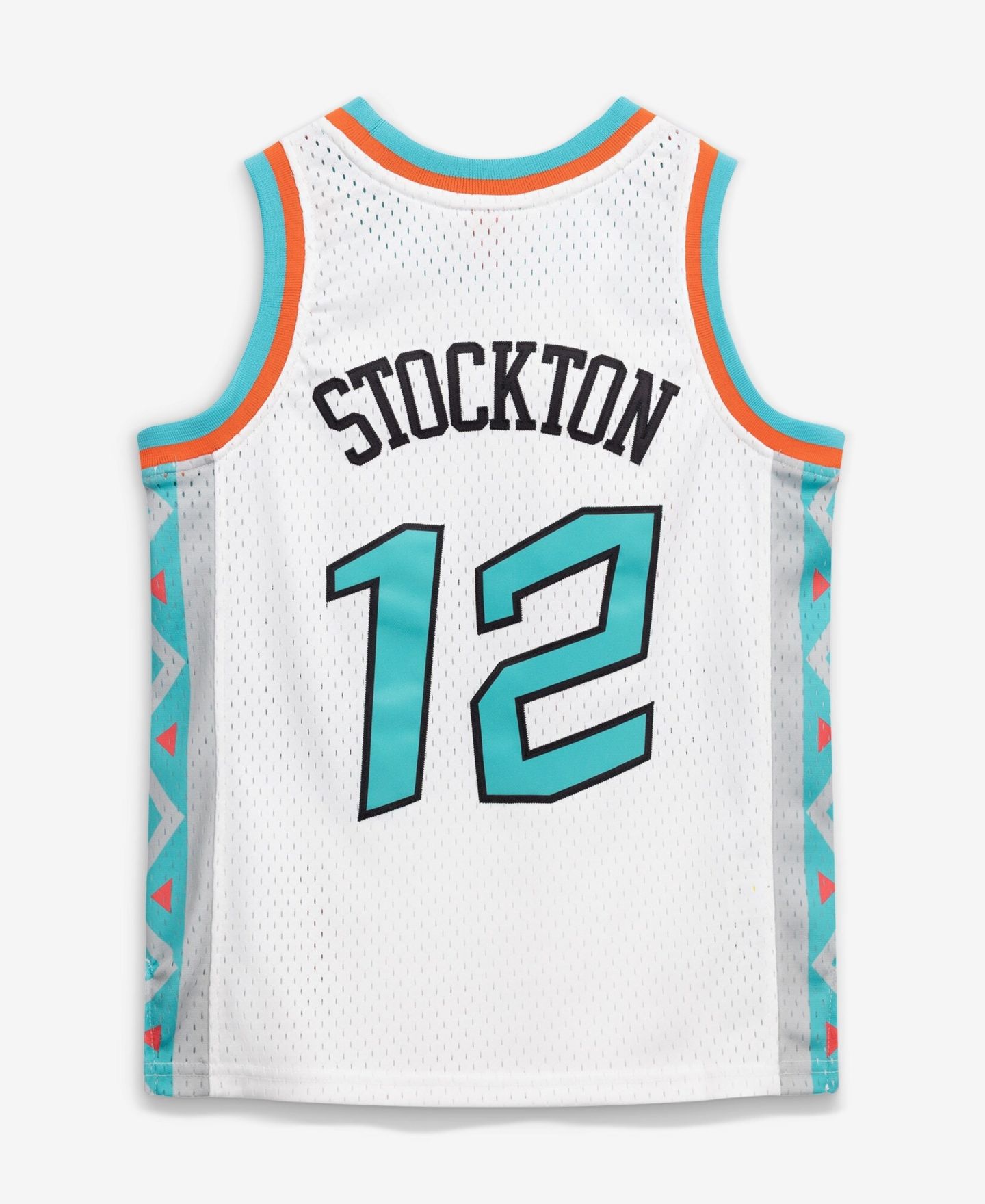 Детское джерси Mitchell & Ness John Stockton 1996 NBA All-Star Hardwood Classics, White — фото 3