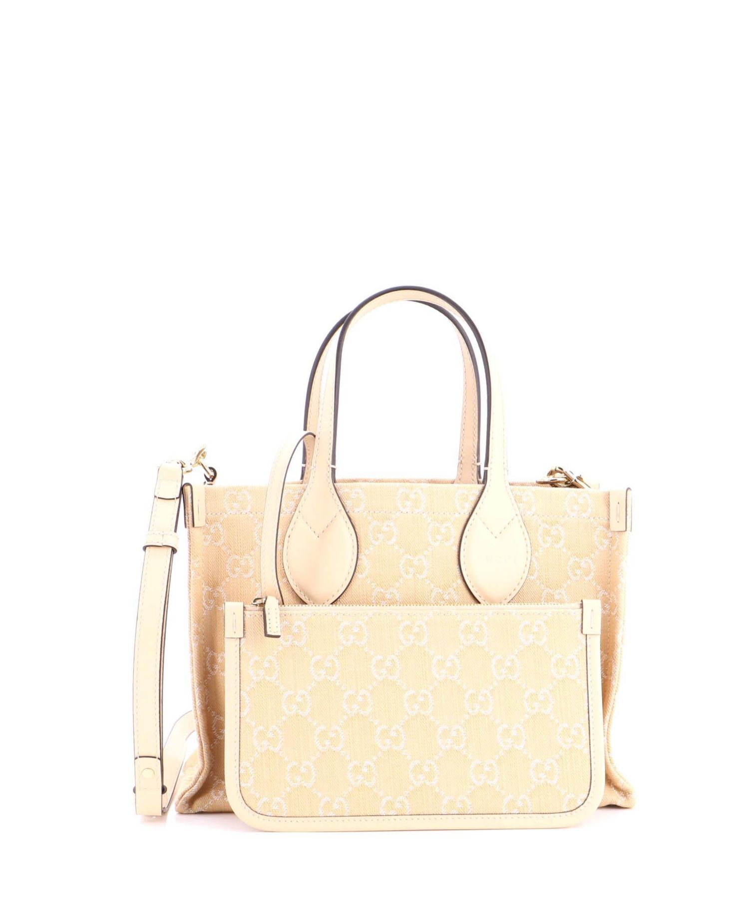 Medium Ophidia Shopper Tote GG Denim