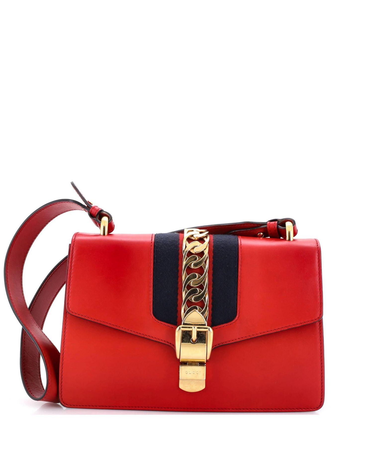 Small Sylvie Shoulder Bag Leather