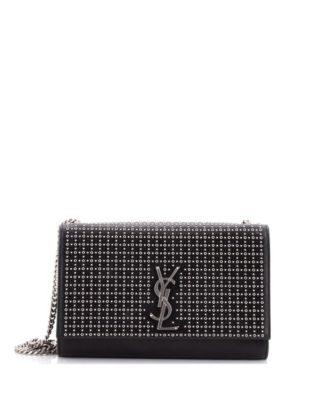 Medium Classic Monogram Crossbody Bag Studded Leather