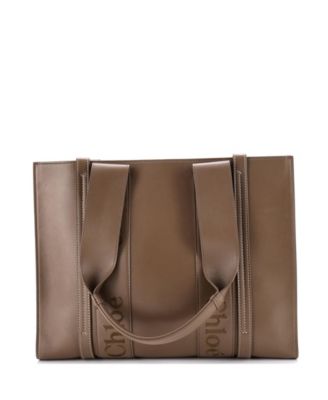 Medium Woody Tote Leather