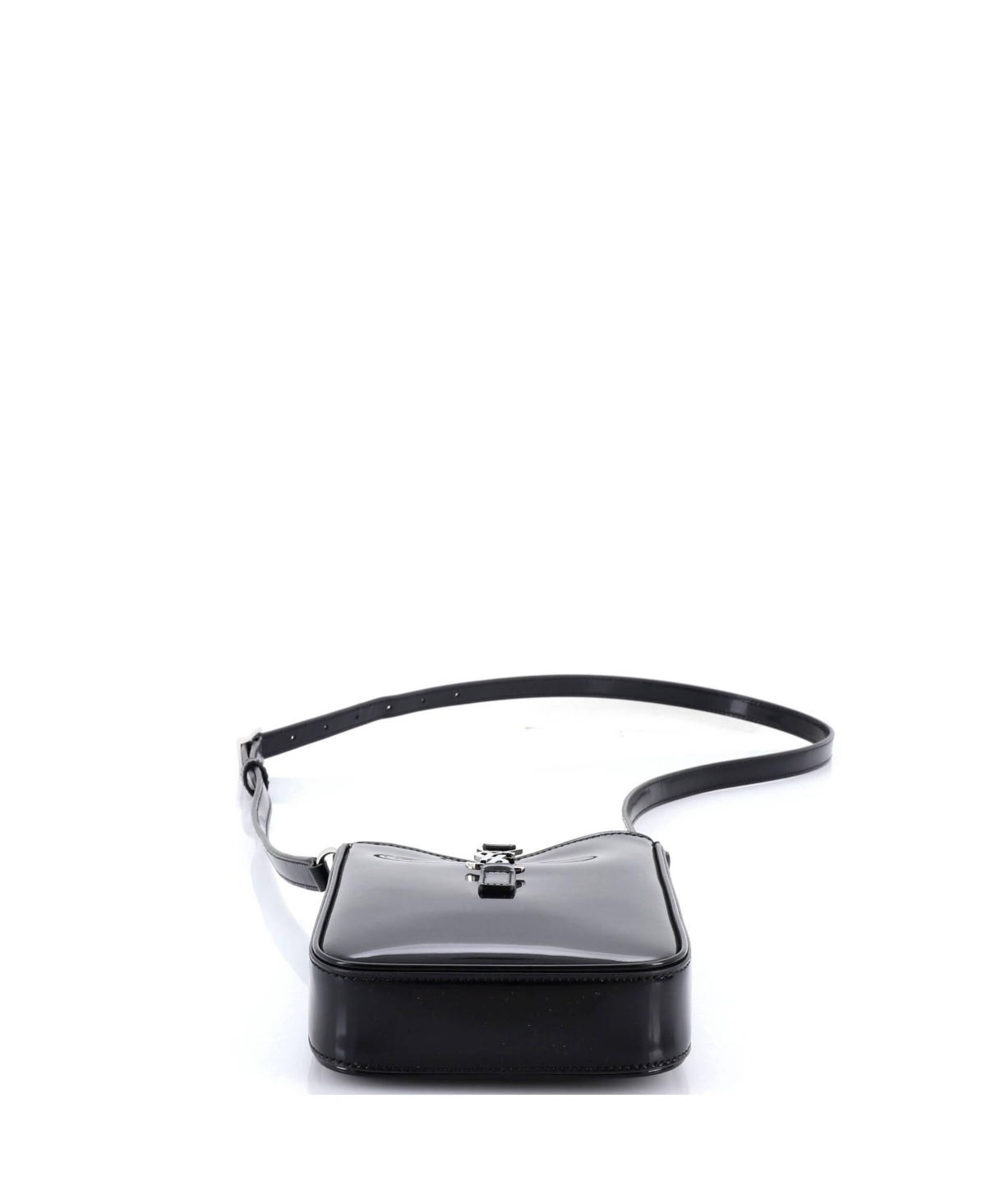 Pre-Owned Saint Laurent Mini Le 5 a 7 Vertical Shoulder Bag Patent
