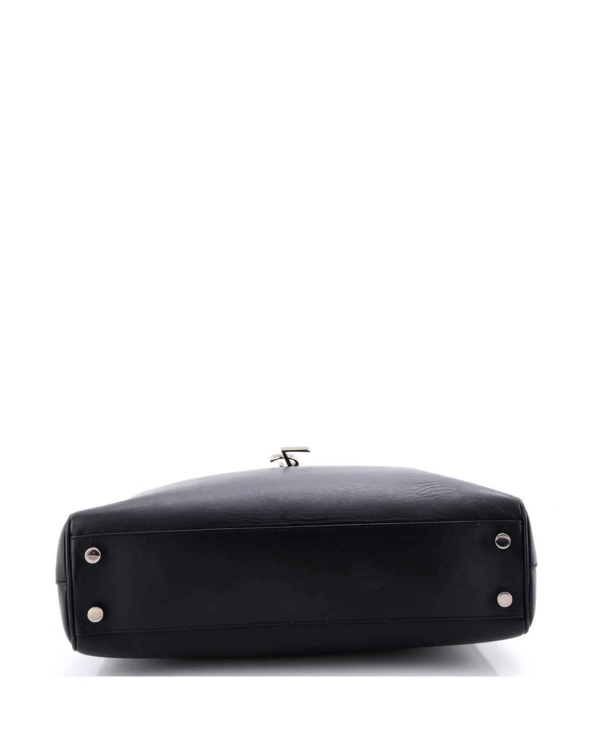 Pre-Owned Saint Laurent Large Classic Monogram Shopper Leather