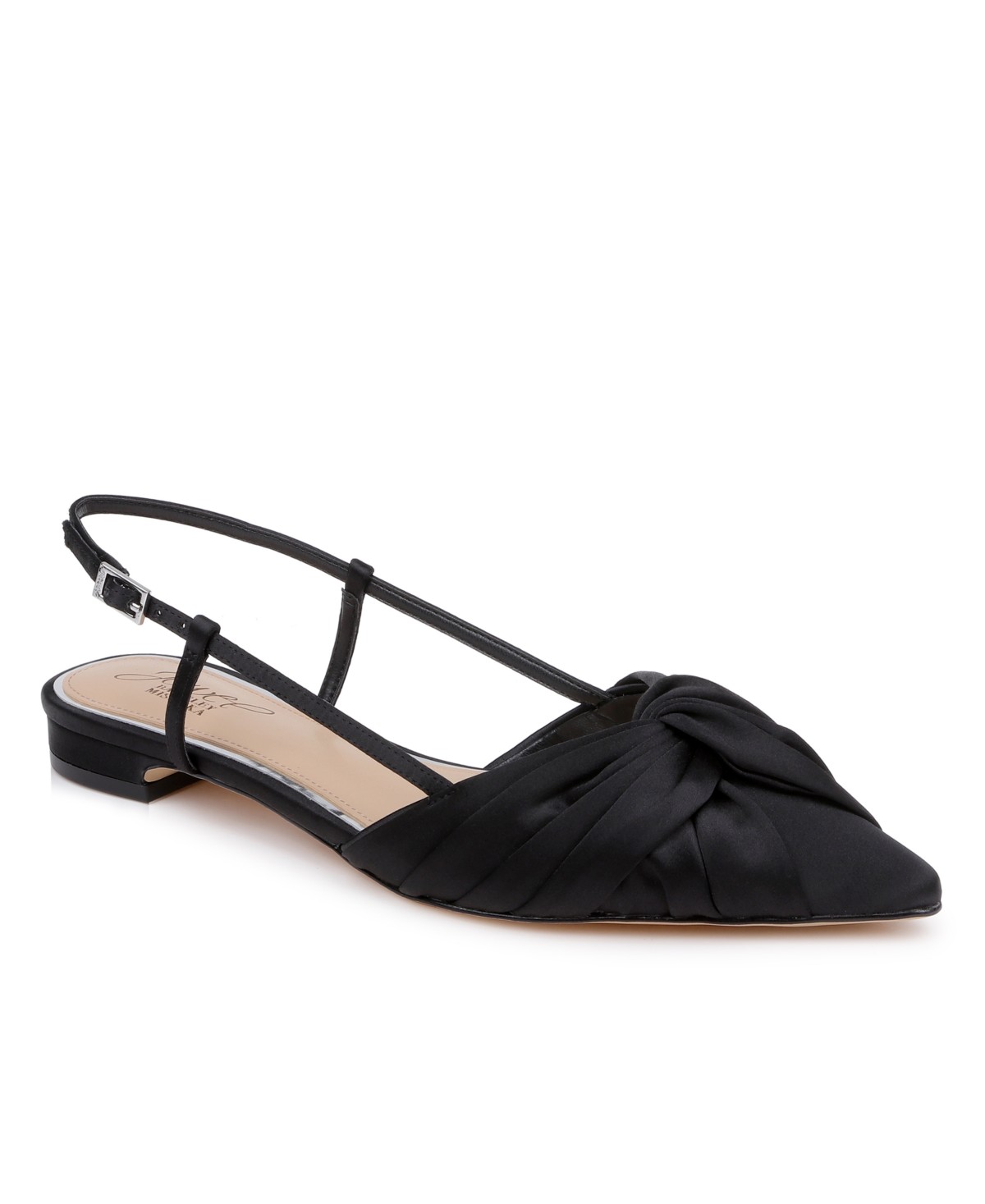 Обувь Jewel Badgley Mischka Women's Zarah Slingback Flats — фото 1