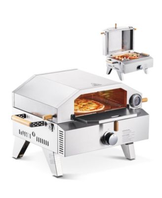 Outdoor Gas Pizza Oven, 13 inches Pizza Maker with Cordierite Stone