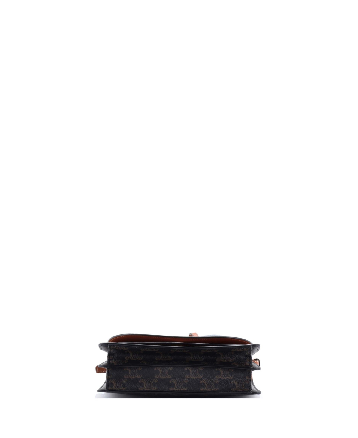Pre-Owned Celine Wallet on Strap Triomphe Coated Canvas