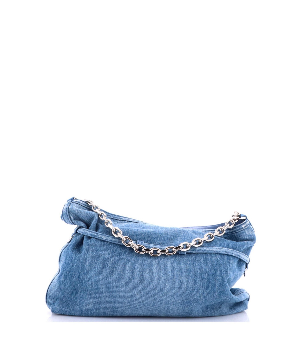 Pre-Owned Givenchy Medium Voyou Hobo Denim
