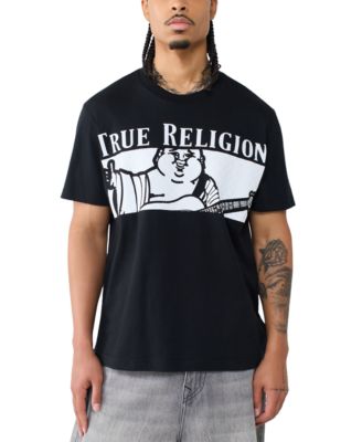 Men's Checkered Buddha Short-Sleeve T-Shirt