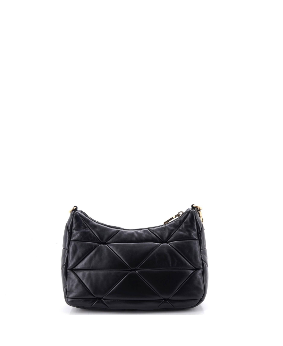 Pre-Owned Prada Small System Re-Edition Shoulder Bag Quilted Nappa Leather