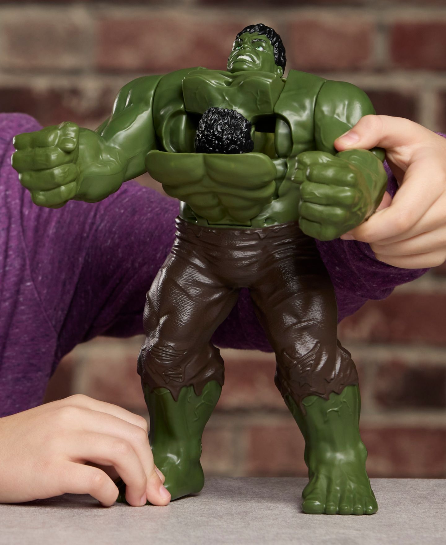 Детская фигурка Spider-Man Savage Smash Hulk 13.5" Action Figure, Ages 4+ — фото 7