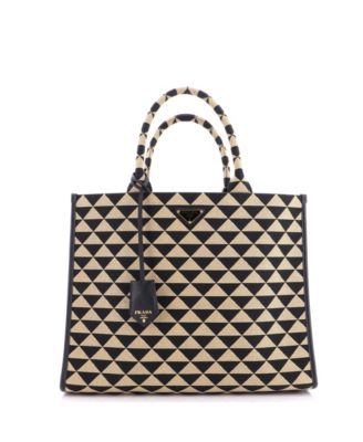 Large Symbole Shopper Tote Jacquard