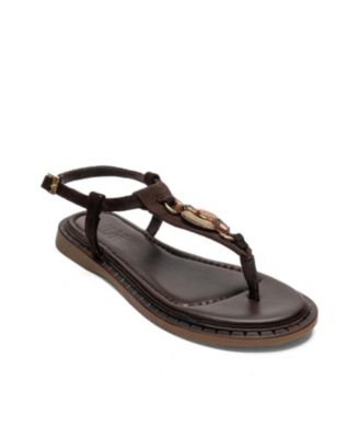 Women's Tiana Leather Buckled Sandal