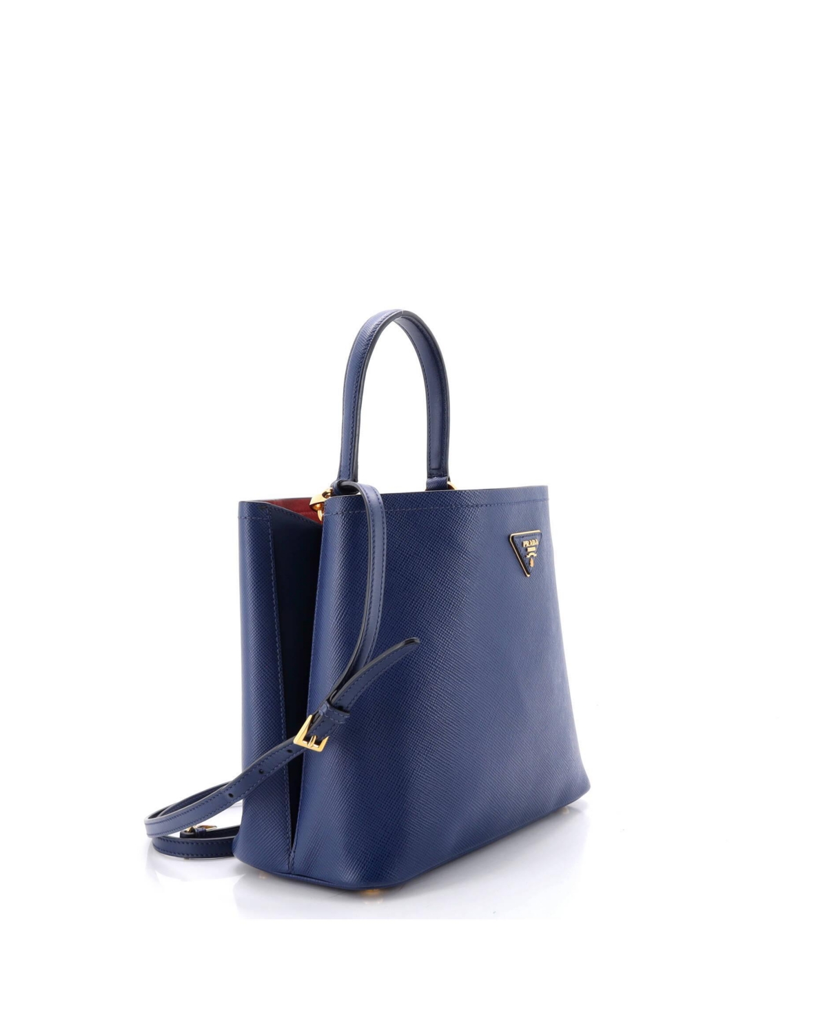 Pre-Owned Prada Panier Bucket Bag Saffiano Leather