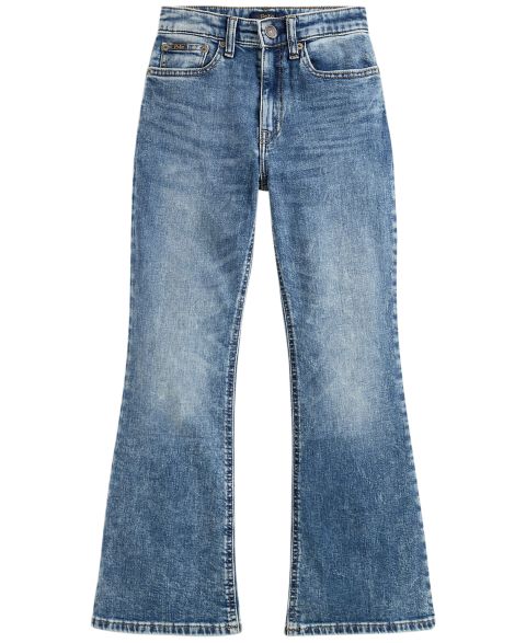 Джинсы Polo Ralph Lauren Flared Stretch для девочек, цвет: Варёный