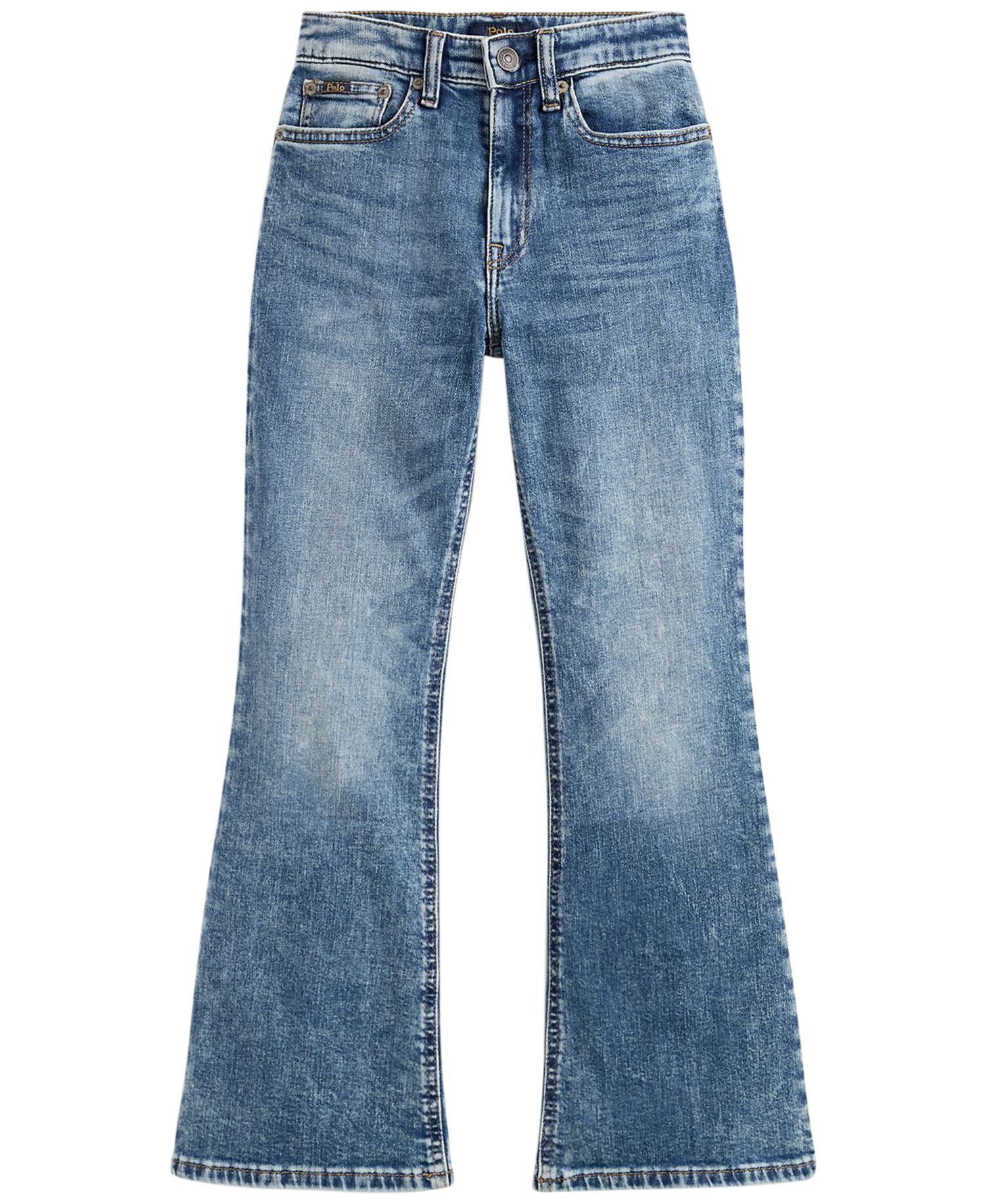 Girls' 7-16 Flared Stretch Jeans