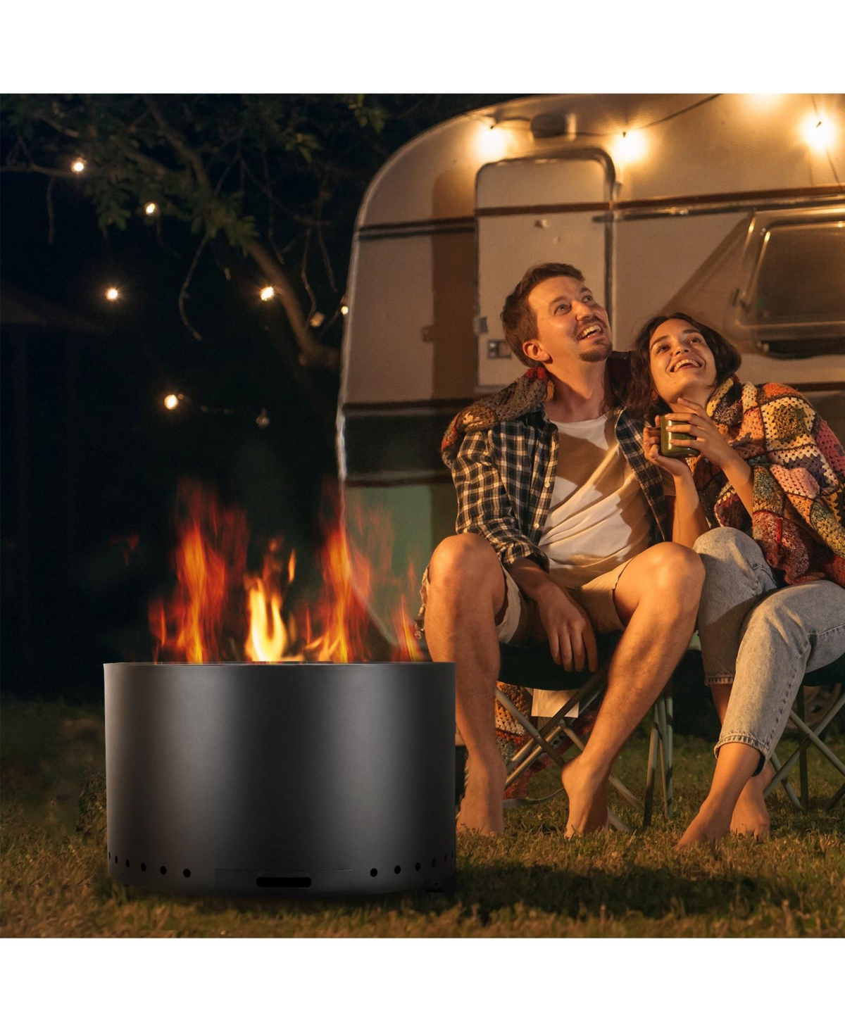 Cozito Smokeless Wood Burning Fire Pit Stove