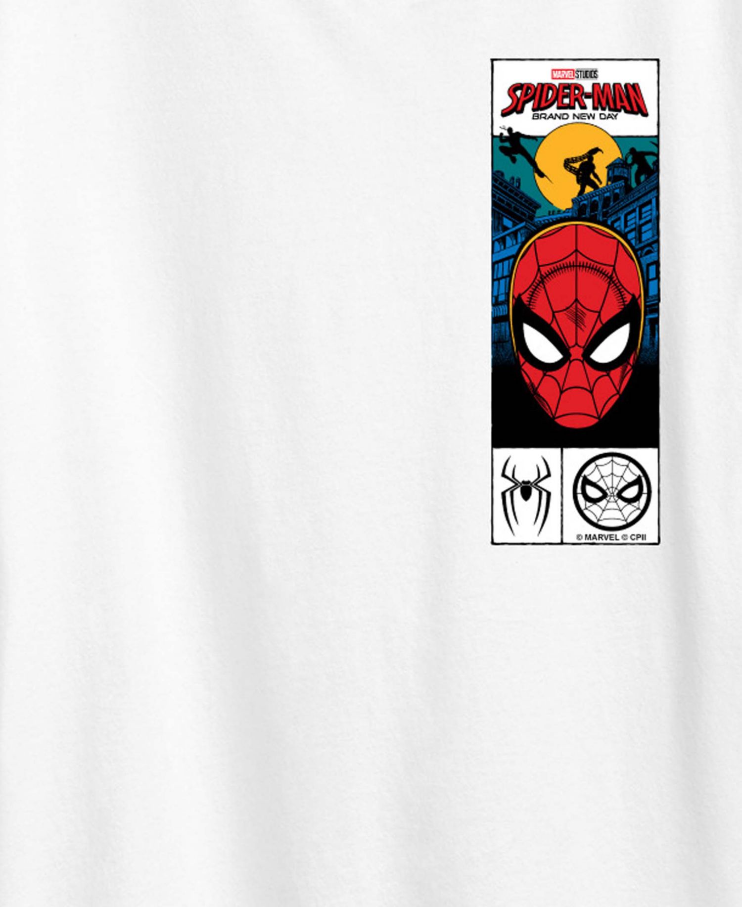 Plus Size Spider-Man Comic Graphic T-Shirt