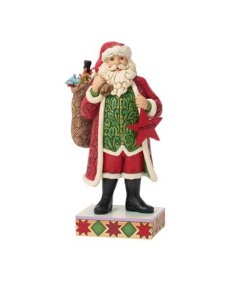Heartwood Creek Macy's Santa with Toys Figurine