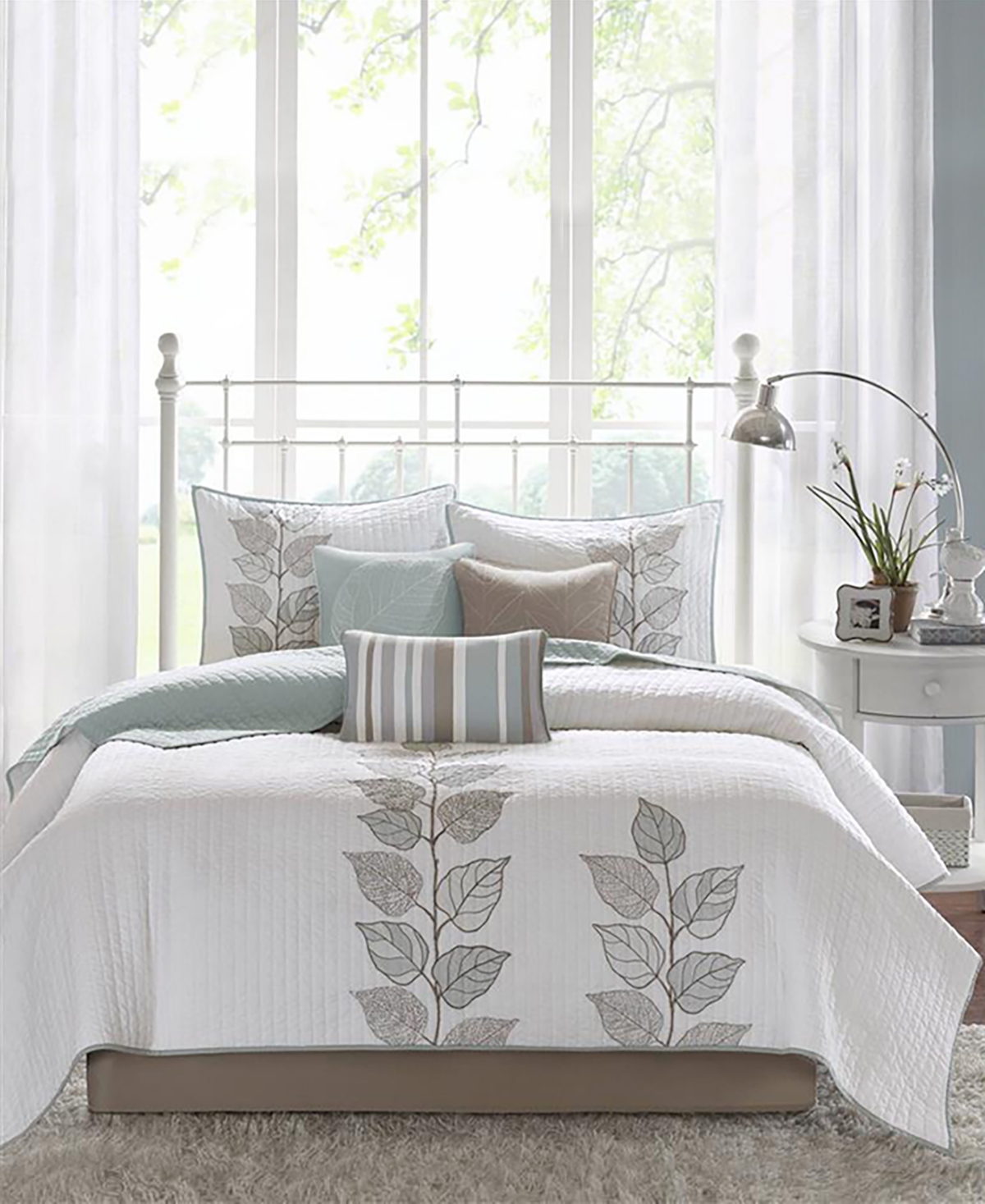 Madison Park Caelie Quilted 6-Pc. Quilt Set