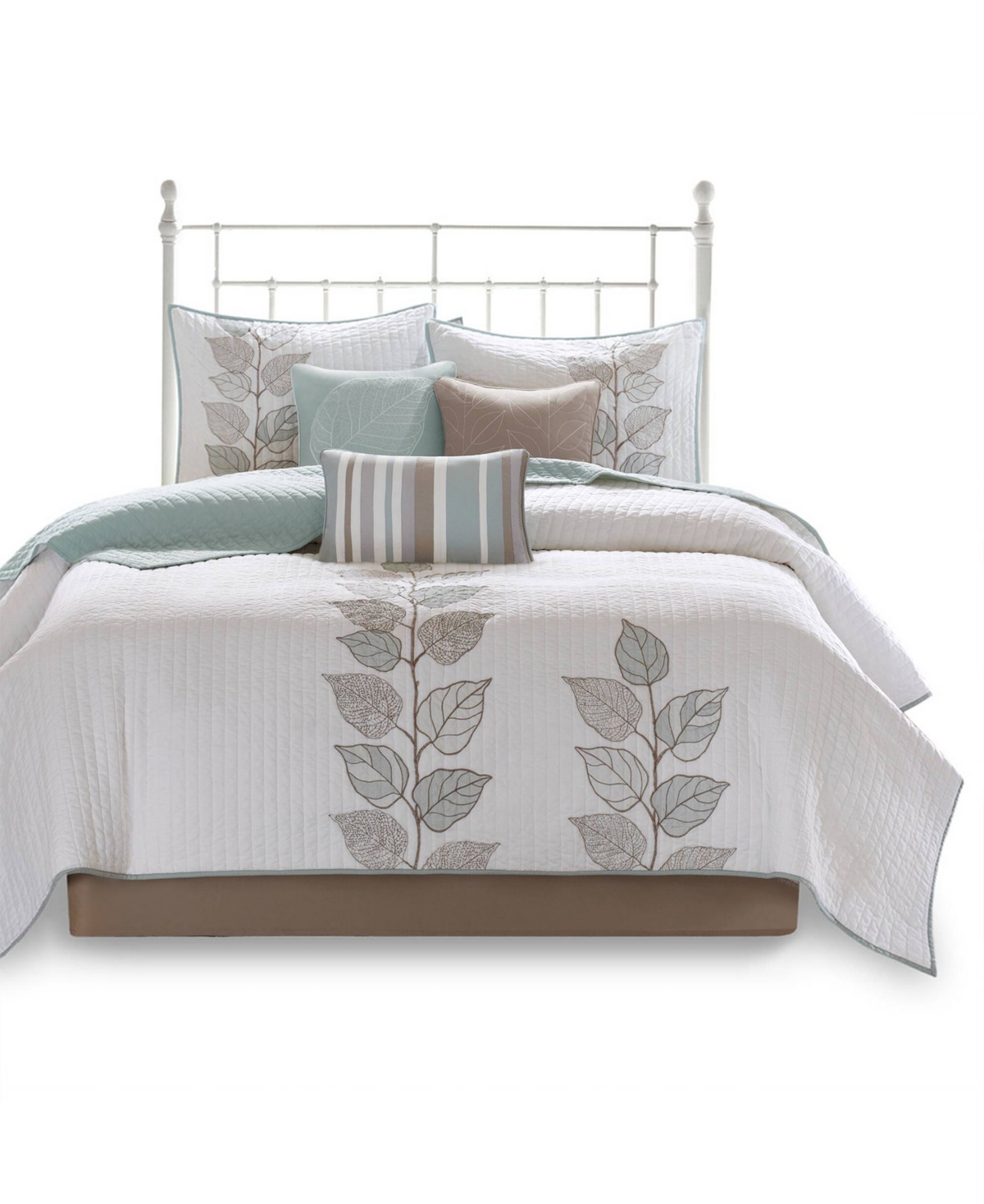Madison Park Caelie Quilted 6-Pc. Quilt Set