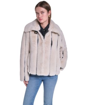Women's Short Faux Fur Jacket