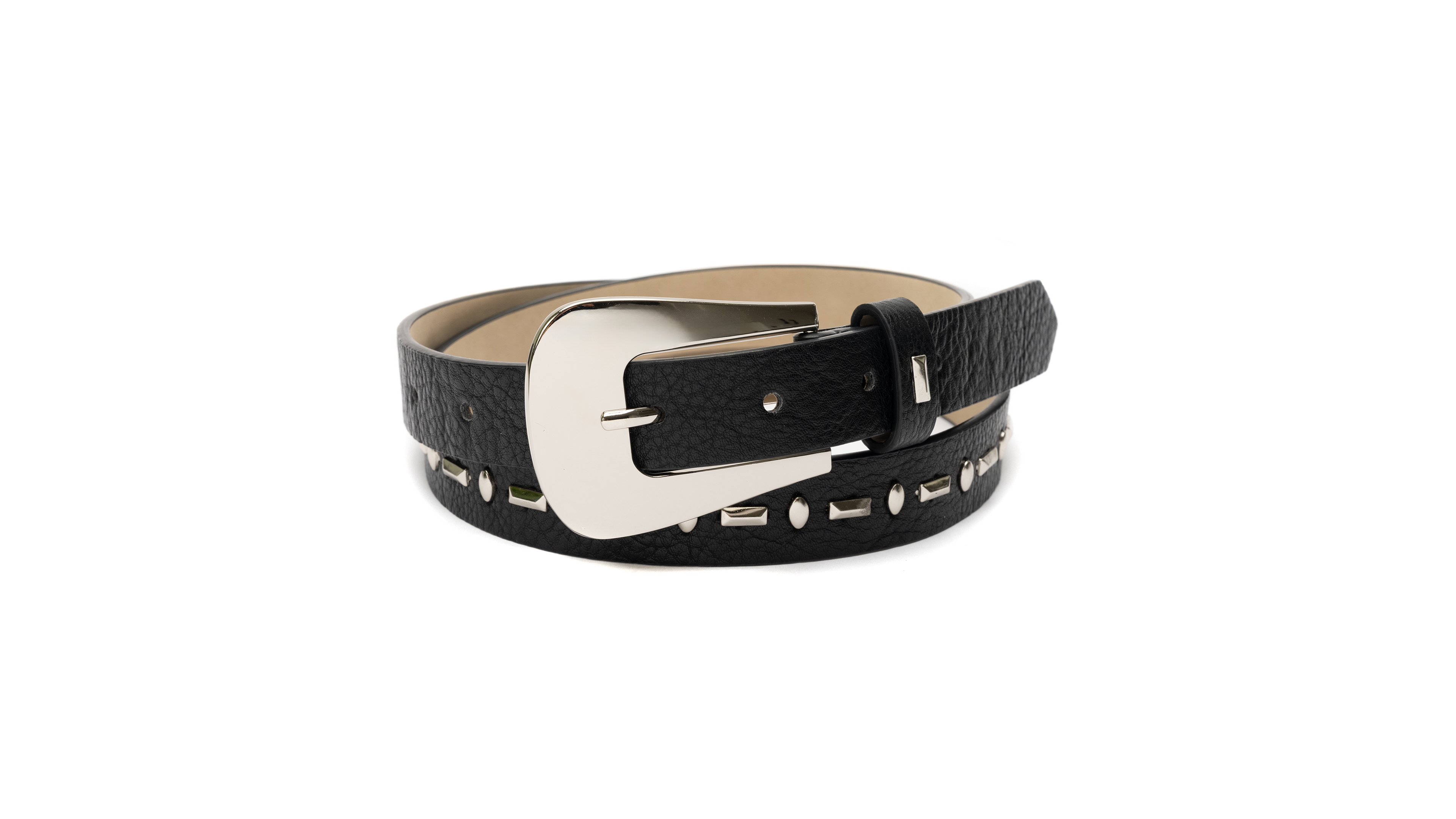 Vince Camuto Skinny Studded Pant Belt