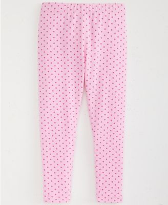 Girls' 12M-5T Dot-Print Leggings