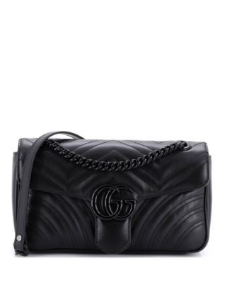 Medium GG Marmont Flap Bag Matelasse Leather