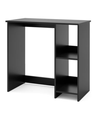 31.5 Inch Modern Home Office Desk with 2 Storage Compartments