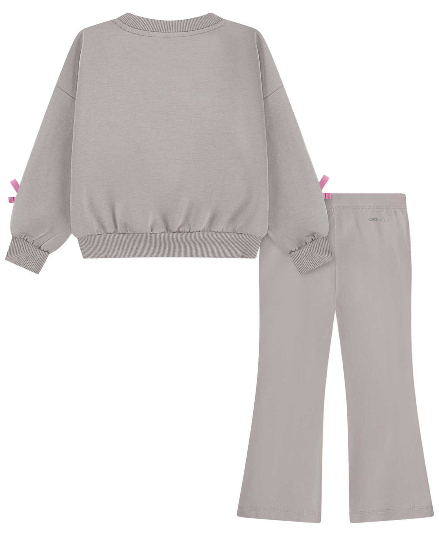 Girls' 2T-6X Juxta-Girl Bow Stripe Top and Leggings, 2-Piece Set