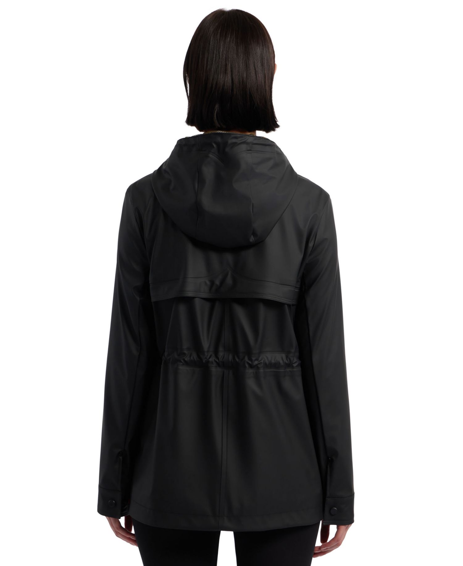 Women's Rubberized Anorak Coat