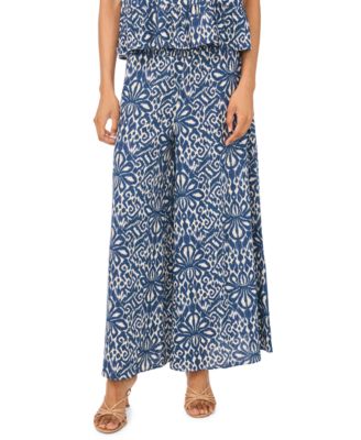 Women's Pull-On Smocked Waist Pants