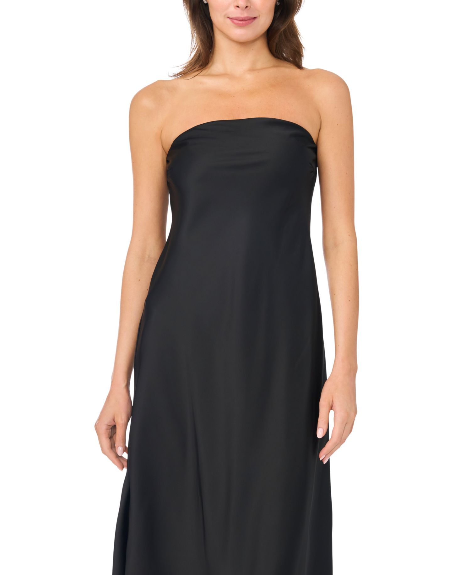 Women's Strapless Midi Dress