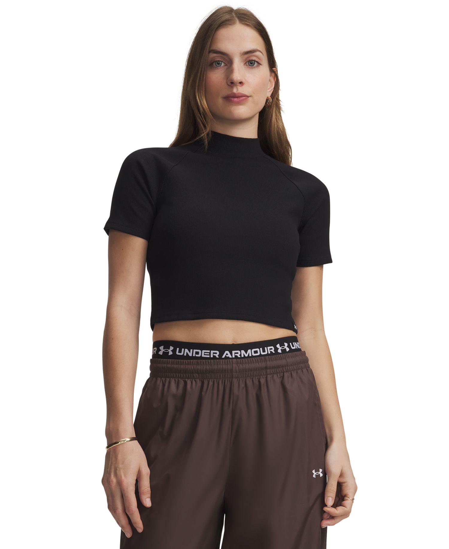 Women's Rival Rib Mock-Neck T-Shirt