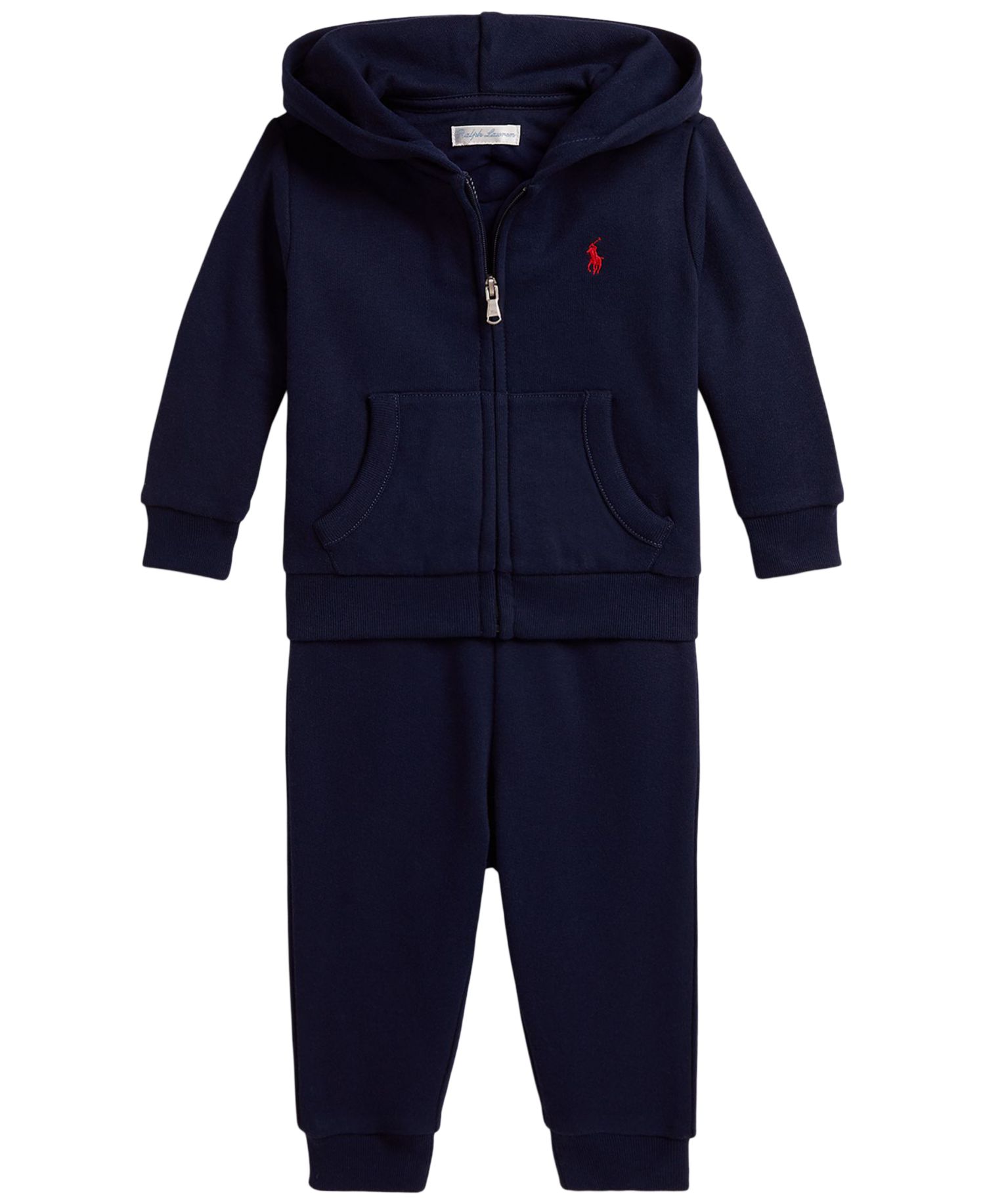 Baby Boys' Full-Zip Hoodie and Pants, 2-Piece Set