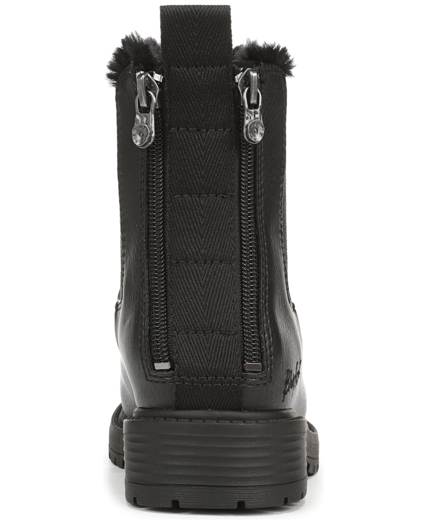 Женские ботинки Blowfish Malibu Amora Cozy Chelsea Short Booties, цвет: Чёрная искусственная кожа — фото 3