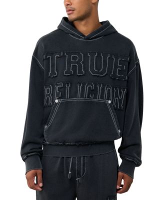 Men's Applique Big T Boxy Hoodie