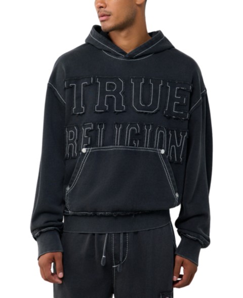 Мужские худи True Religion Men's Applique Big T Boxy