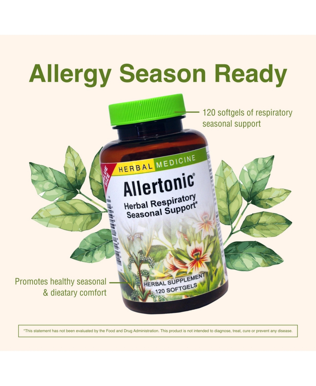 Allertonic 120 Ct Softgels